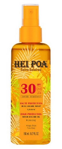 Hei Poa Huile Solaire Monoï SPF 30 Spray 150ml